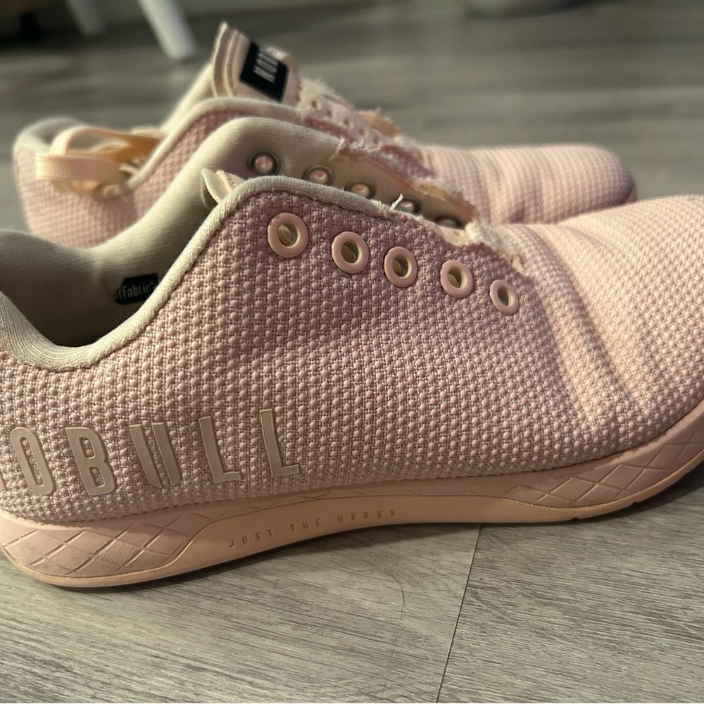 NOBULL Pink Knit Sneakers